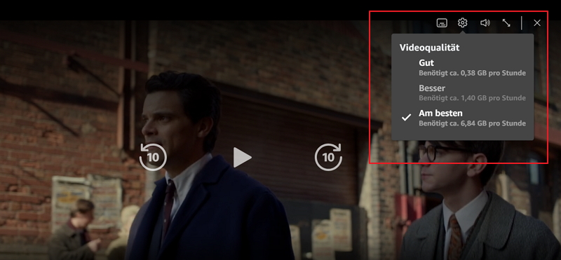 4K-Streaming aktivieren - schritt 2