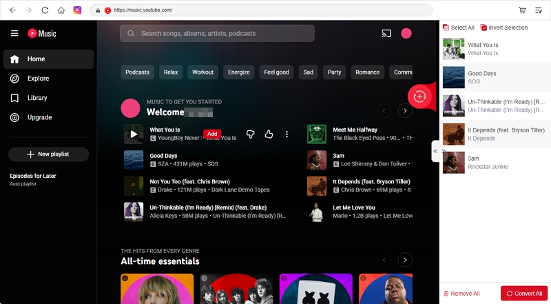 Musik konvertieren
