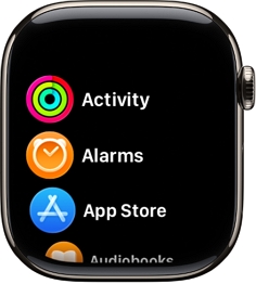 Suchen Sie im Apple Watch App Store nach Amazon Music