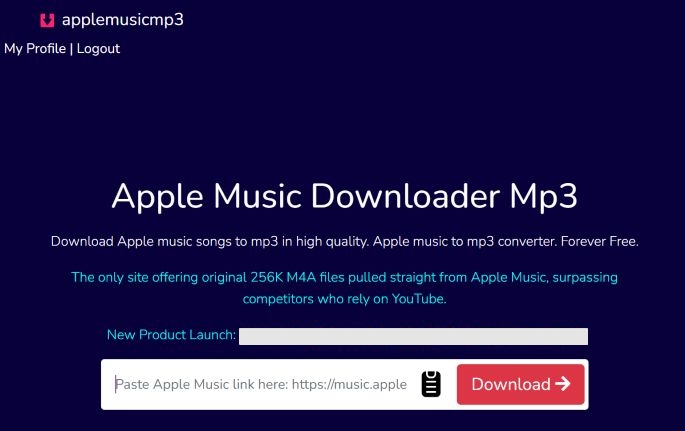 Bei aaplmusicdownloader einloggen | apple music download mp3