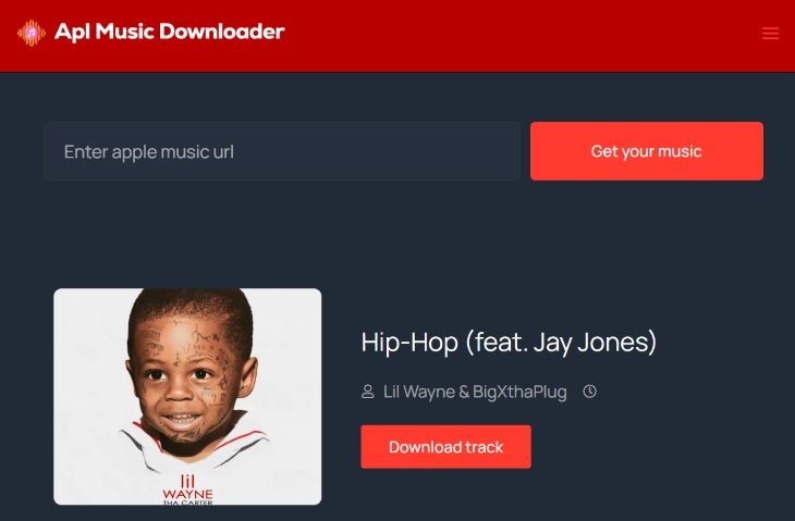 auf Download track klicken | apple music download mp3