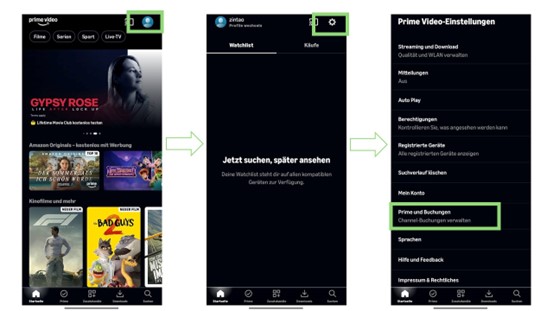 BBC Player über Amazon auf App kündigen
