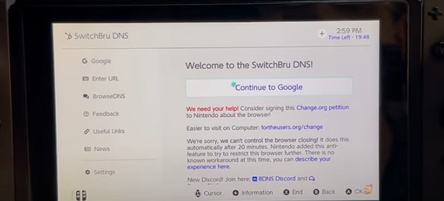 Zu Google Drive navigieren | Spotify Nintendo Switch