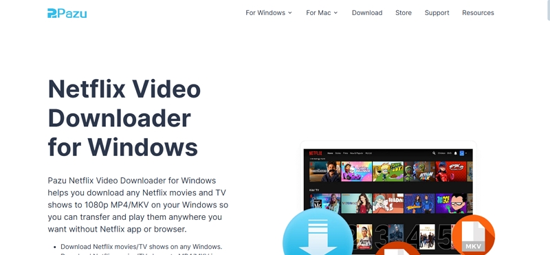 Pazu Netflix Video Downloader | netflix downloader