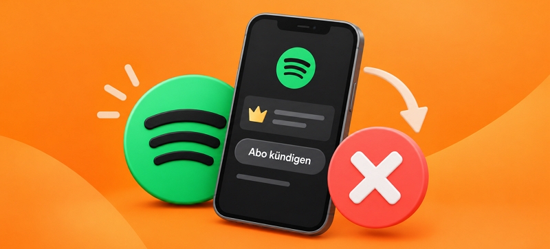 Spotify-Abo kündigen