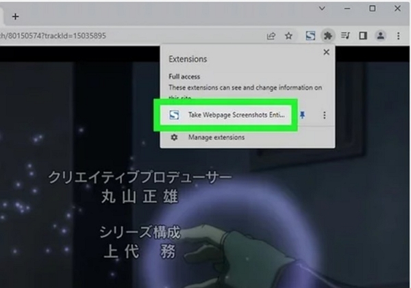 Erweiterung hinzufügen | Wie man Netflix screenshotet