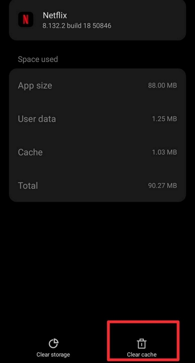 Löschen Sie die App | das Gerät, um das Puffern von Netflix zu beheben