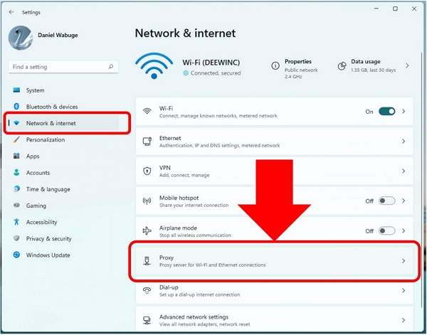 VPN deaktivieren | amazon prime video nicht verfügbar
