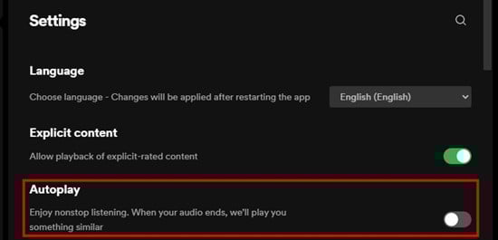 spotify autoplay | spotify autoplay deaktivieren