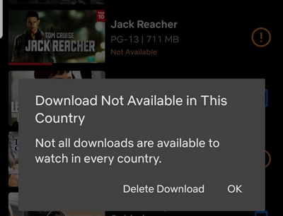 aktive Downloads | heruntergeladene Netflix-Filme im Flugzeug ansehen