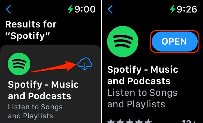 Spotify-App öffnen