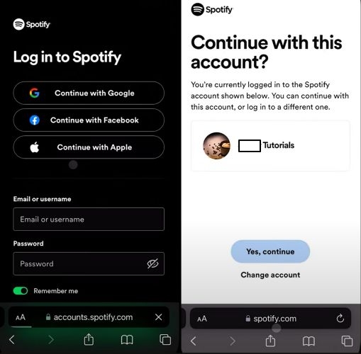 Spotify-Konto