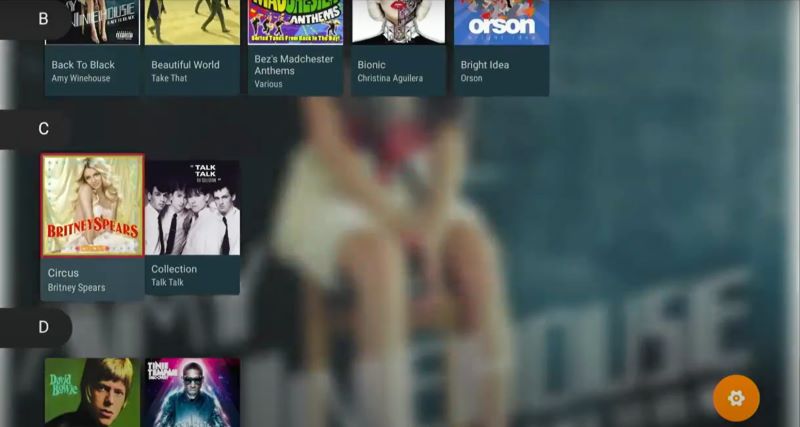 Audio-Bereich | Spotify auf dem Fire TV Stick