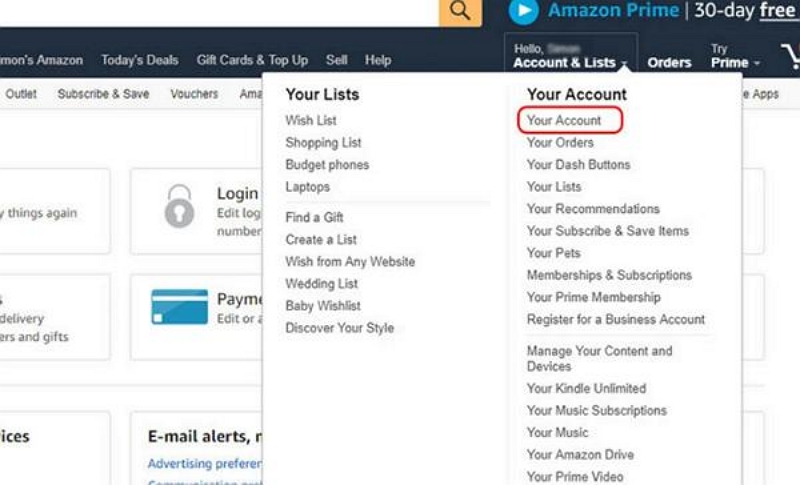 Amazon-Konto | amazon prime video nicht verfügbar