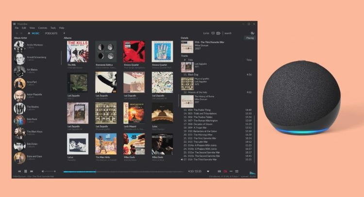 Lokale Musik abspielen