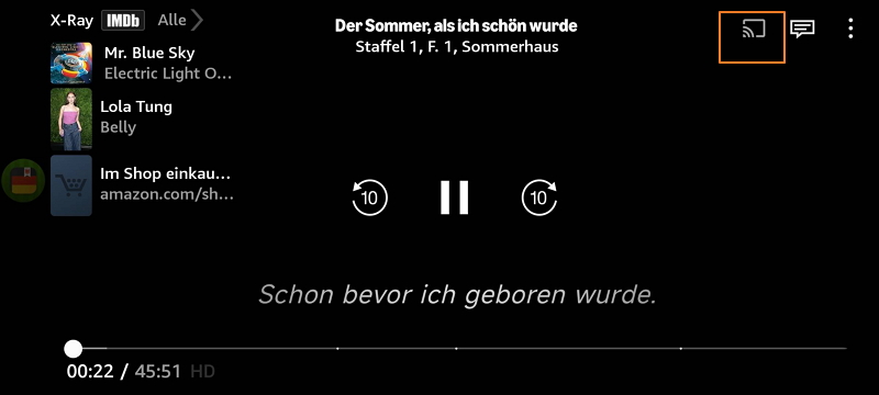 große Bildschirme über Sky Q, Sky Glass nutzen