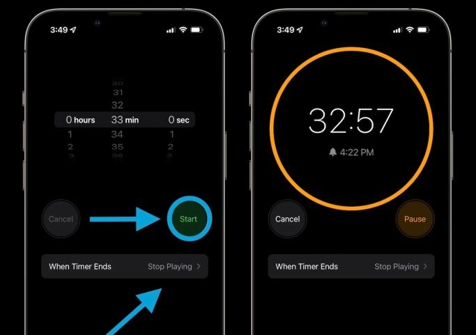 zero countdown | sleep timer apple music