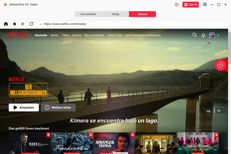 Netflix offline und ohne Werbung - schritt 2