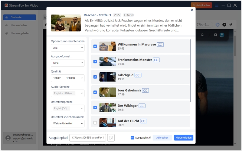 Vorschaufensters | Amazon-Video als MP4 herunterladen