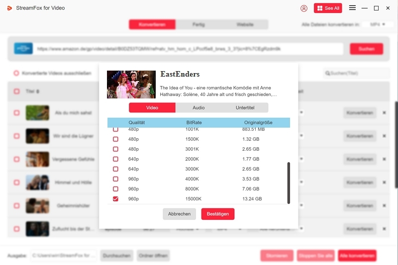 BBC iPlayer Inhalte mit StreamFox Video schauen - schritt 3