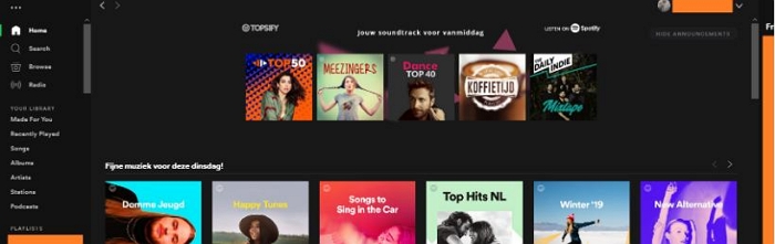 Spotify Suchoption | Spotify Playlists zusammenfügen