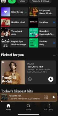 Spotify Suchregisterkarte | Spotify Playlists zusammenfügen