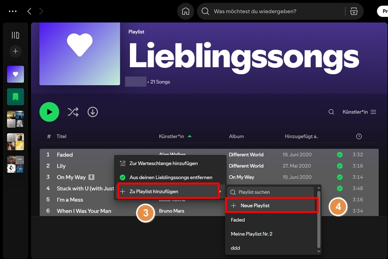  Klicken Sie mit der rechten Maustaste