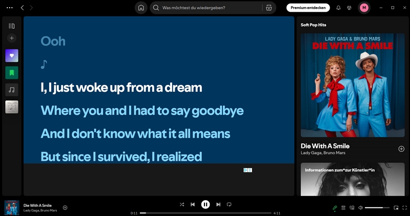 Wie funktionieren Spotify Lyrics?