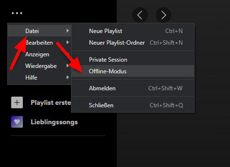 Spotify-Offlinemodus aktivieren | Spotify offline hören