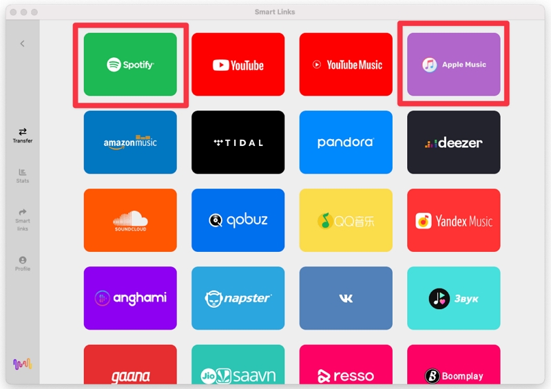 Verbinden Sie Ihre Spotify- und Apple-Music-Konten
