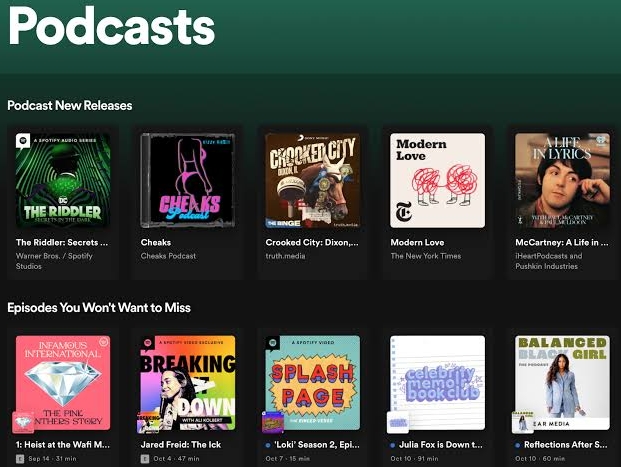 Spotify Podcasts