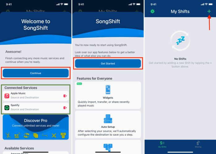 click plus button | apple music downloader