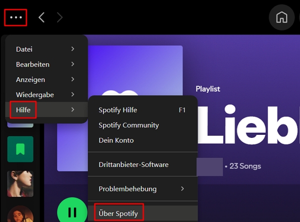 Die neueste Spotify-Version installieren