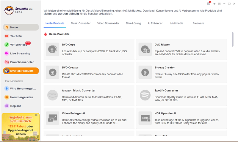 StreamFab Downloader Nachteile