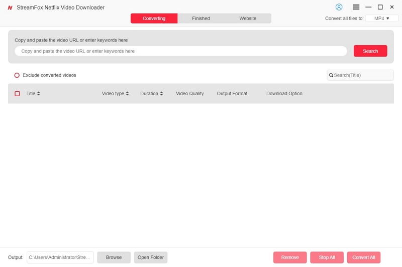 Verwenden einer Stichwortsuche | So schauen Sie Netflix offline auf dem Mac