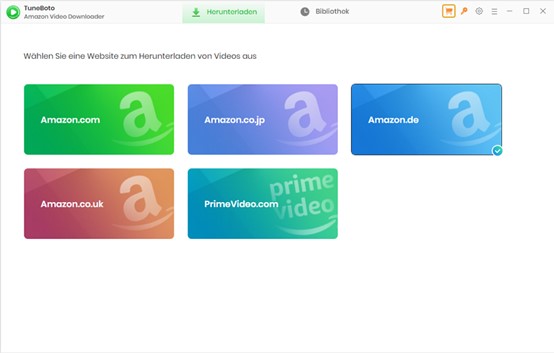Tuneboto Amazon Video Downloader - schritt 1
