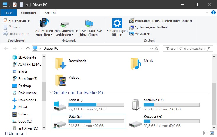 Spotify-Musik von Windows Computer auf einen USB-Stick übertragen
