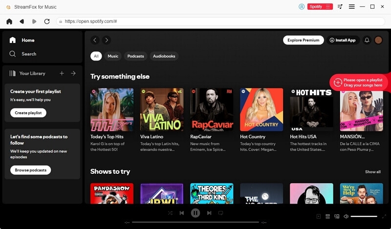 Legen Sie die ausgewählten Songs ab | Laden Sie Spotify-Songs auf den lokalen MP3-Mac herunter