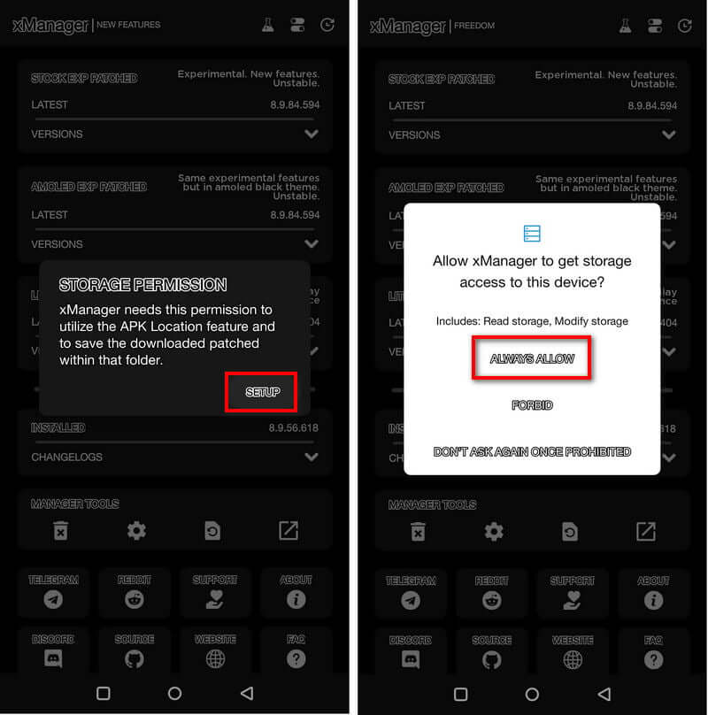 xManager Spotify installieren | xmanager spotify apk