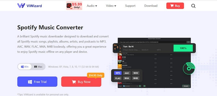 ViWizard | Beste Spotify-Downloader für Windows und Mac