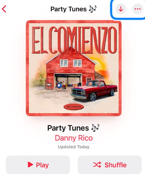 Tippen Sie auf „Herunterladen“ | Apple Music-Songs auf den MP3-Player herunterladen