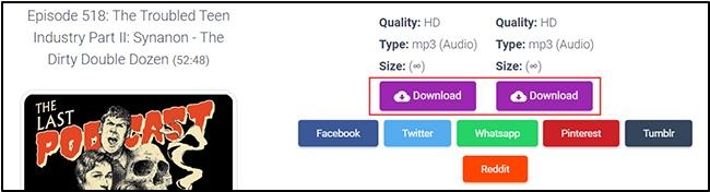 Laden Sie Spotify-Episoden über Online-Tools herunter | download spotify podcast