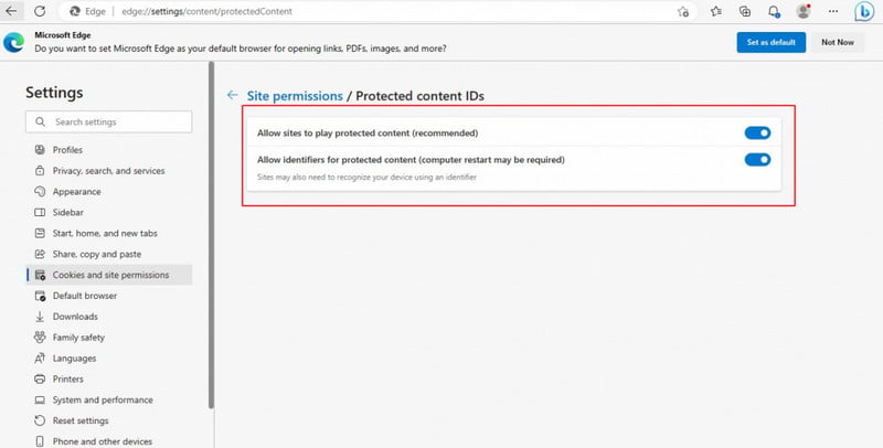 Aktivieren Sie geschützte Inhalte in Firefox | spotify webplayer