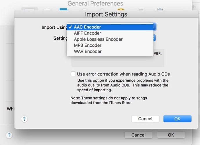 tippe auf „OK“ | Apple Music-Songs auf MP3-Player herunterladen