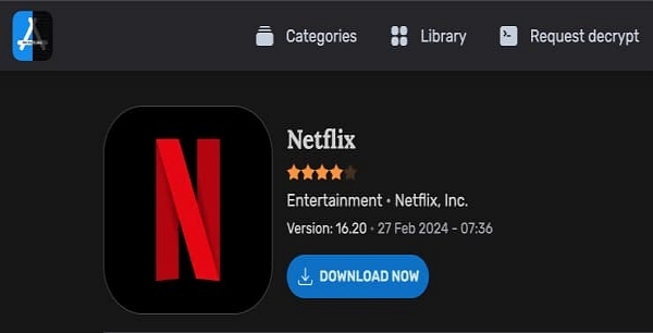 Suche nach App Store | So schauen Sie Netflix offline auf dem Mac