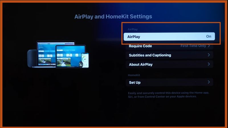 AirPlay aktivieren | Spotify auf dem Fire TV Stick