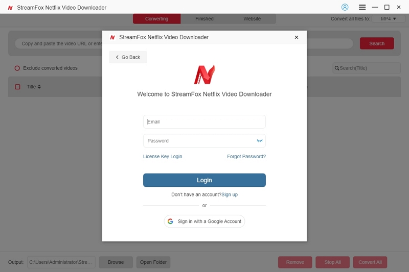 Streamfox Netflix Video-Downloader aktivieren | Streamfox Netflix Video-Downloader-Benutzerhandbuch