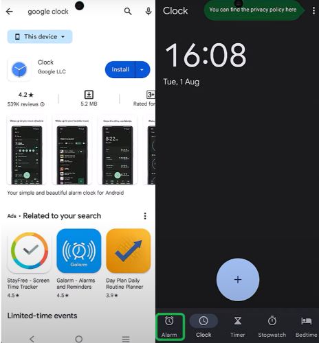 Zum Wecker wechseln | Set Spotify as Alarm