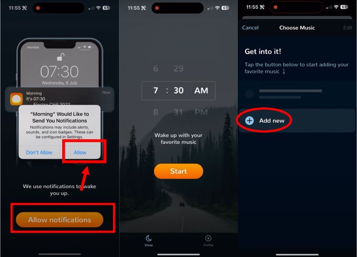 Neue Sound-Option hinzufügen | Set Spotify as Alarm