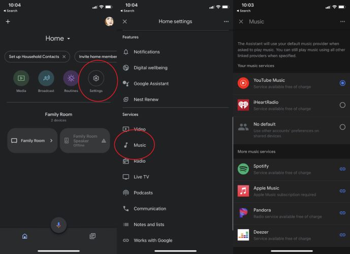 Tippe auf den Link | Set Spotify as Alarm